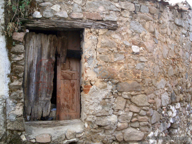 Tür auf Sardinien, Oktober 2008